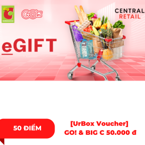 [UrBox Voucher] GO! & BIG C 50.000 đ